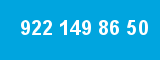 922 149 86 50